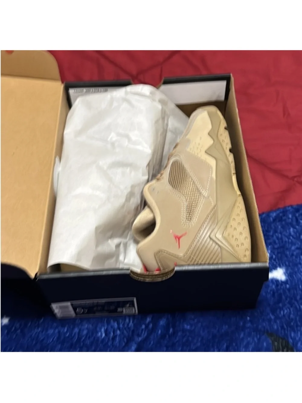 Jordan kidd MVP 92 Desert Como/Fire Beige Low-Top Sneakers